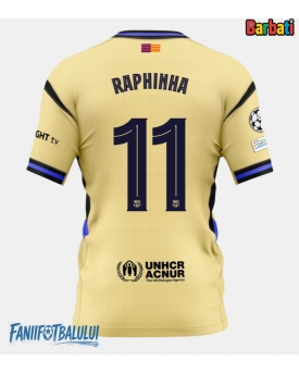 Barcelona Raphinha Belloli #11 Tricou Fotbal Replică 2025-26 Barbati Deplasare